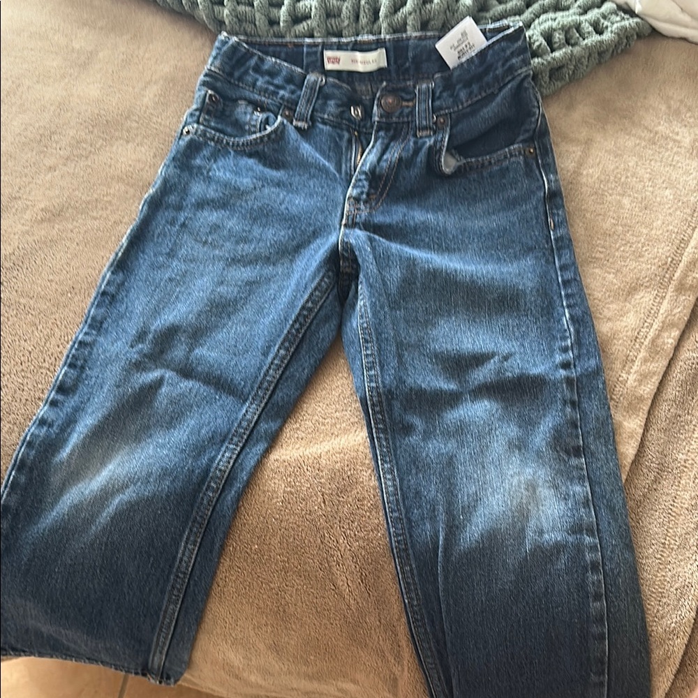 Levi Boys Blue Denim Jeans